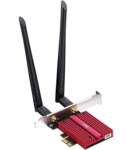 Amazon.com: Cudy BE9300 Wi-Fi 7 PCIe Adapter with Heatsink, Not